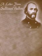 Letter from Sullivan Ballou-Piano/Vocal Vocal Solo & Collections sheet music cover